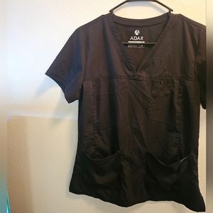Black Adar scrub top